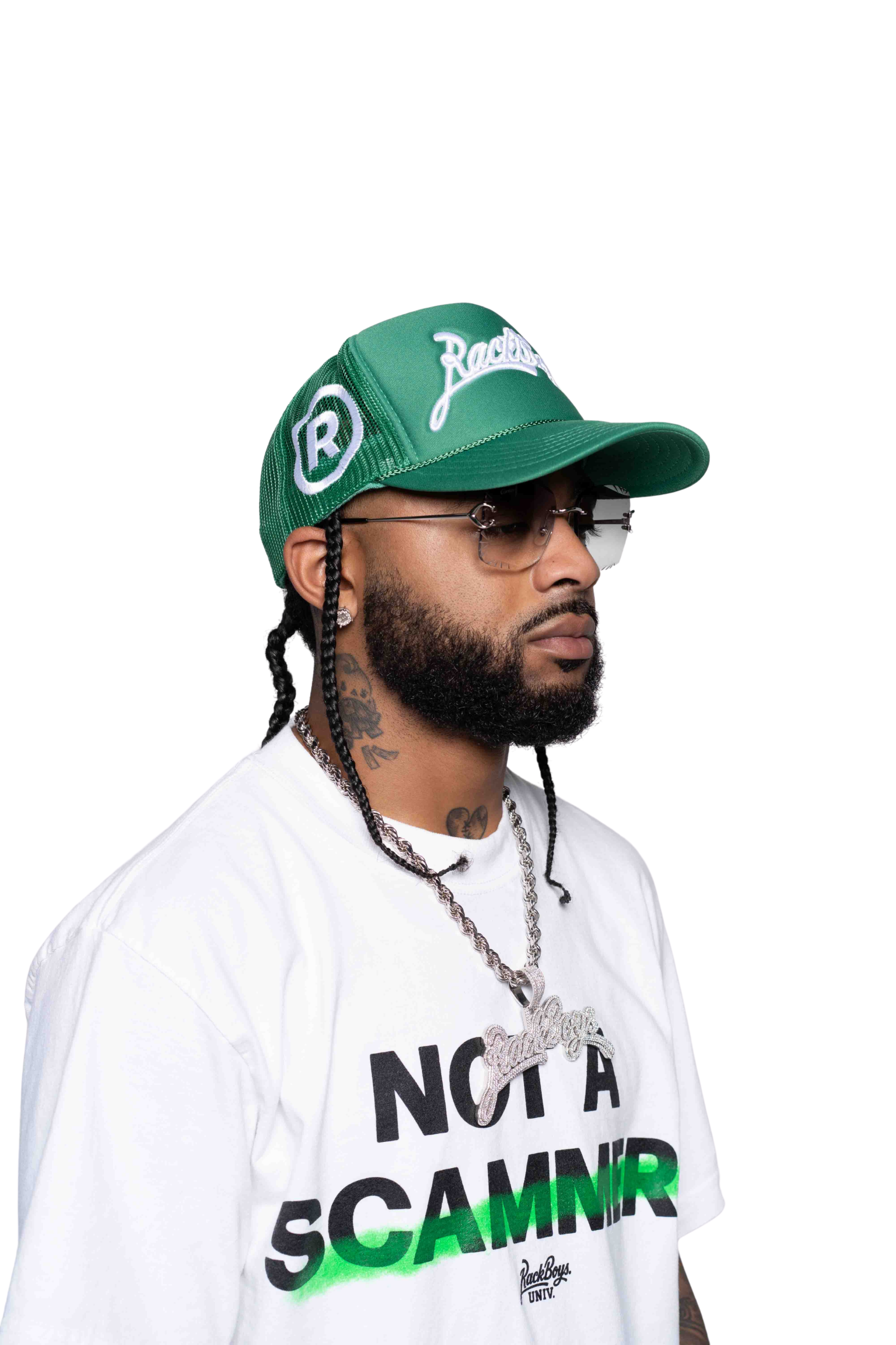Rackboys Signature Trucker-Green