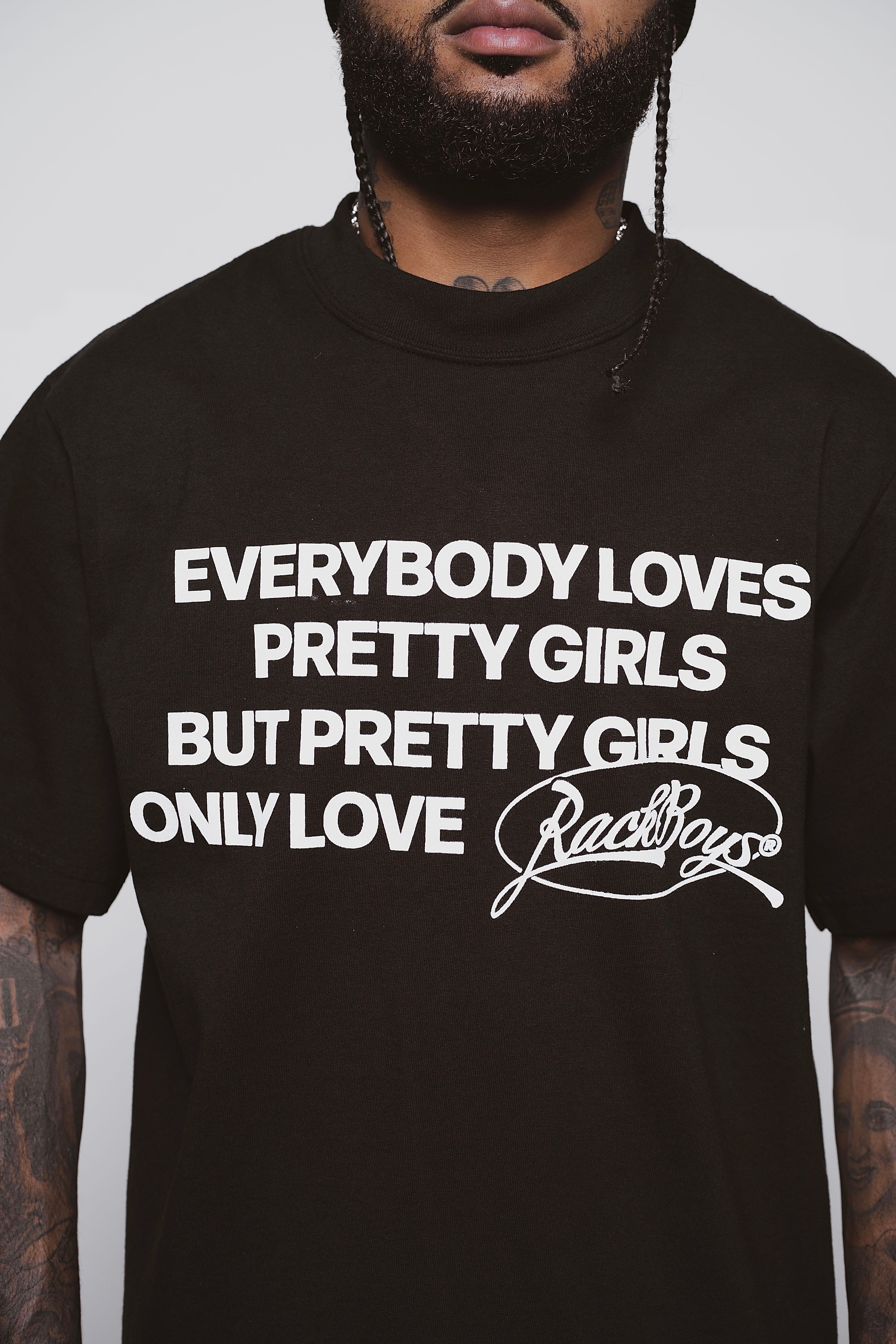 EVERYBODY LOVES RACKBOY TEE